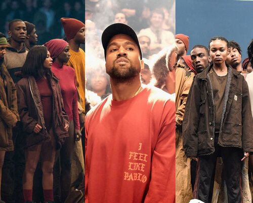 Momentos destacados del 'fashion show' de Yeezy