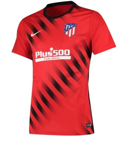 No solo la ropa de partido es interesante, esta camiseta de calentamiento también