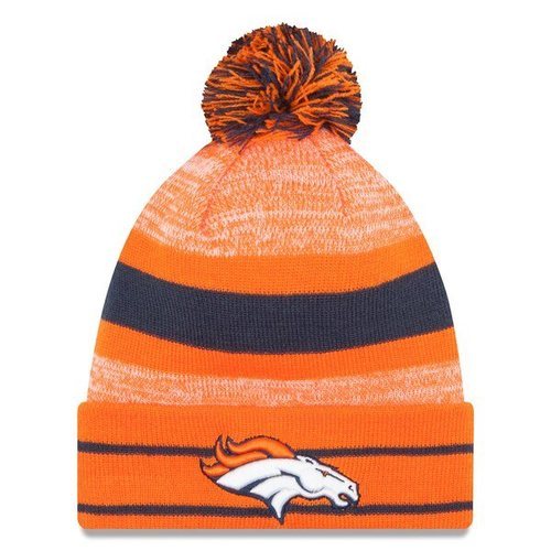 Beanie con pompón de los Broncos.