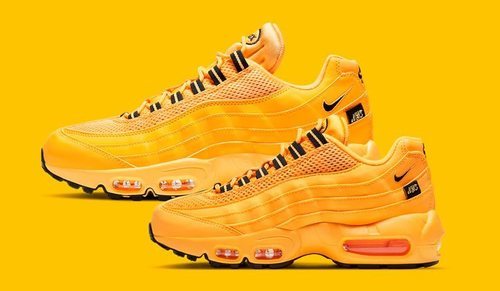 Las Nike Air Max 95 'NYC' están inspiradas en los taxis neoyorquinos y pertenecen a la colección 'City Special'.