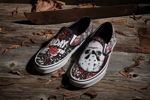 Vans Slip-On x 'Friday the 13th'.