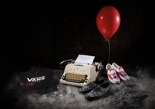 Vans Slip-On con el rostro de Pennywise